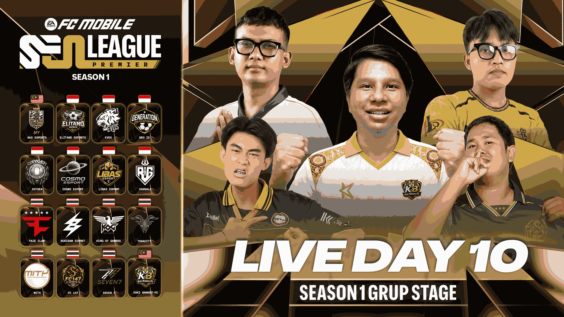 Sea Premier League Season 1 - Day 10