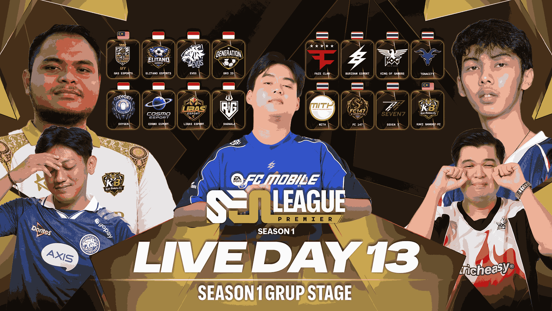 Sea Premier League Season 1 - Day 13
