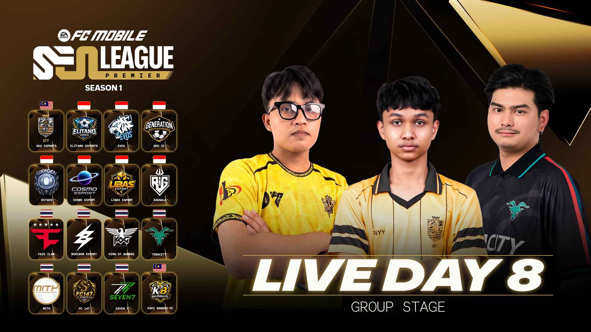 Sea Premier League Season 1 - Day 8