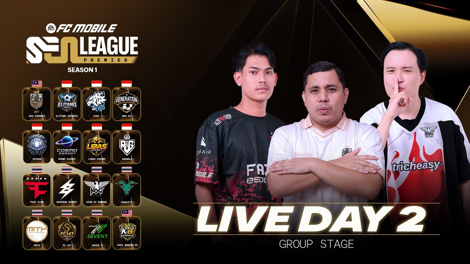 Sea Premier League Season 1 - Day 2