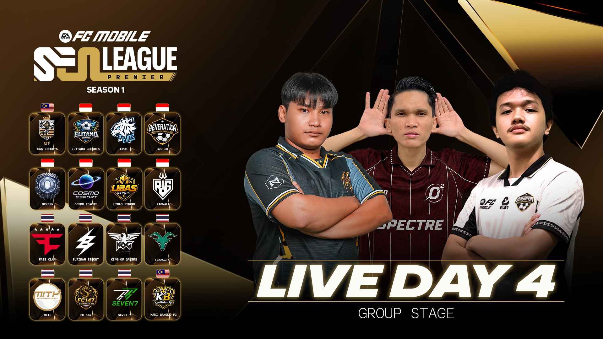 Sea Premier League Season 1 - Day 4